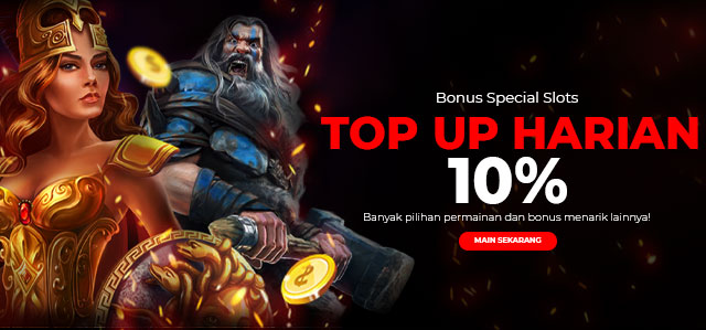 Bonus Harian 10% Slots